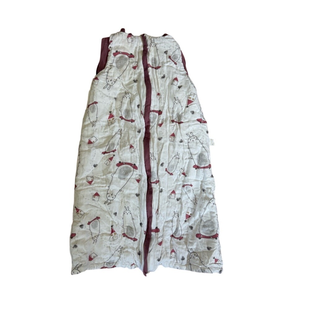 Cozy Cub soft cute all over bunny and house print sleep‎ sack